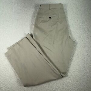 Brooks Brothers  Khaki Chino Pants Mens 36x30 fits 34x29 Cotton Straight fit